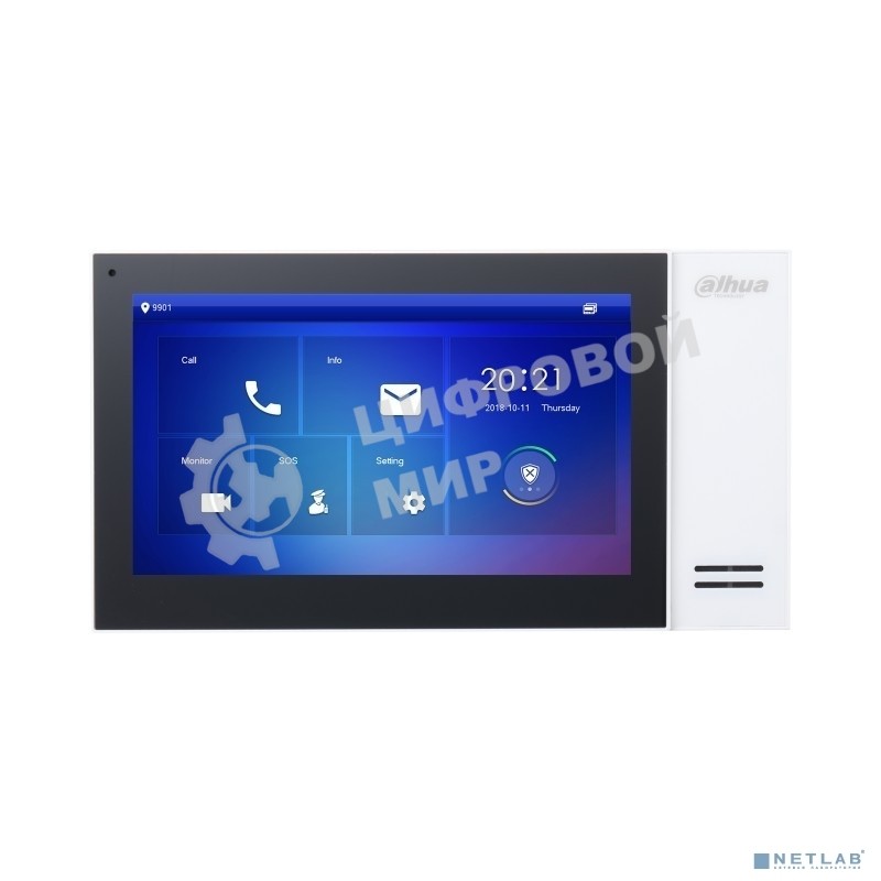 Видеодомофон Dahua DH-VTH2421FW-P белый