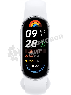 Фитнес-браслет Xiaomi Smart Band 9 Glacier серебристый/серебристый