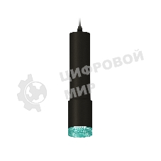 Светильник Ambrella Light XP7422004 SBK/BL черный песок/голубой MR16 GU5.3 (A2302, C6356, A2030, C7422, N7194)