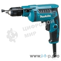Дрель-шуруповерт сетевая Makita DP2011 370Вт,БЗП-6.5мм,0-4200об\м,1.1кг,кор