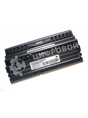 Оперативная память Patriot Viper 3, DDR3, 16GB (2x8 GB), 1600 MHz, CL9, DIMM, радиатор, черный