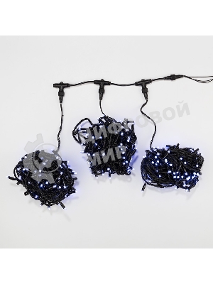 Гирлянда Neon-night LED ClipLight 24V, 3 нити по 20 м, свечение с динамикой, цвет диодов белый