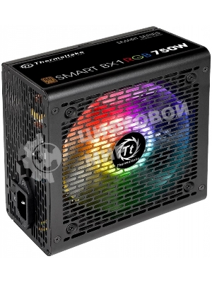 Блок питания Thermaltake Smart PS-SPR-0750NHSABE-1, 750Вт, 80 PLUS Bronze, 120мм, черный