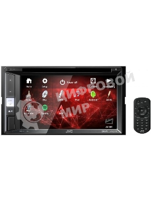 Автомагнитола JVC KW-V250BTM, 2 DIN, 6.2