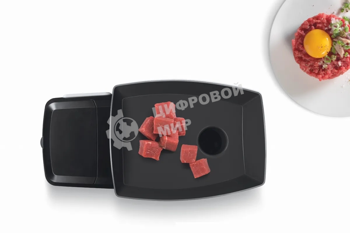 Мясорубка электрическая Bosch MFW67440 черный, 2000 Вт, 3.5 кг/мин, реверс, защита от перегрузки, насадки - 7