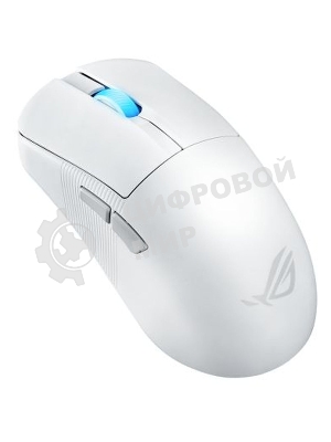 Мышь беспроводная ASUS ROG Harpe Ace Mini белый, 42000 dpi, радиоканал, Bluetooth, USB, кнопки - 5