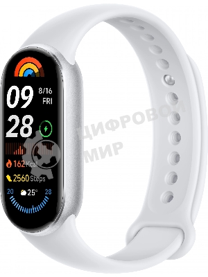 Фитнес-браслет Xiaomi Smart Band 9 Glacier серебристый/серебристый