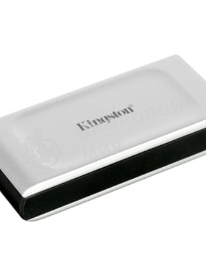 Внешний SSD Kingston XS2000, 1TB, USB 3.2 Gen 2x2 Type-C, R/W 2000/2000, серебристый