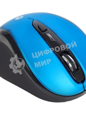Мышь беспроводная беззвучная Smartbuy 612AG синяя, Blue LED SBM-612AG-BK