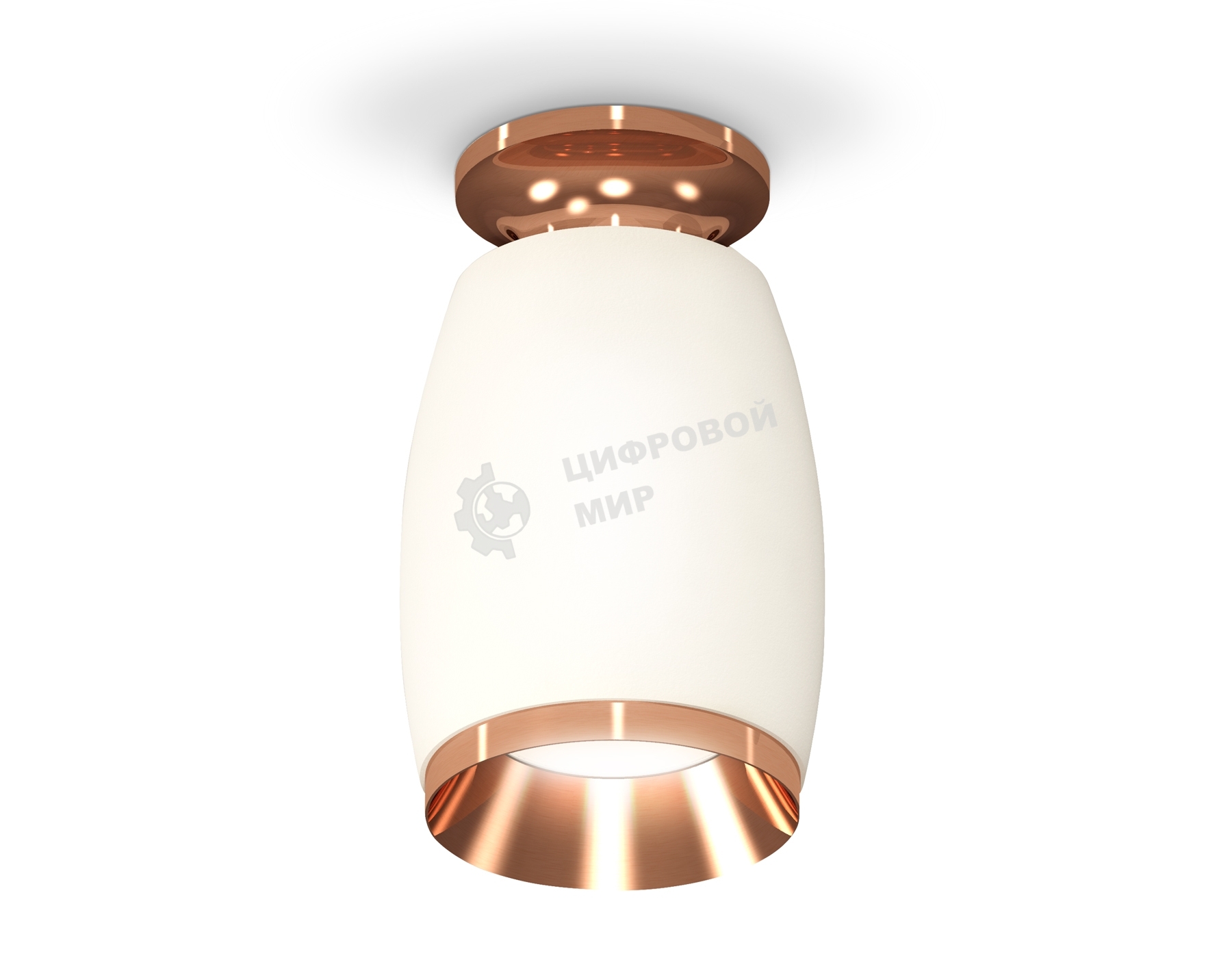 Светильник Ambrella Light XS1122045 SWH/PPG белый песок/золото розовое полированное MR16 GU5.3 (N6906, C1122, N7035)