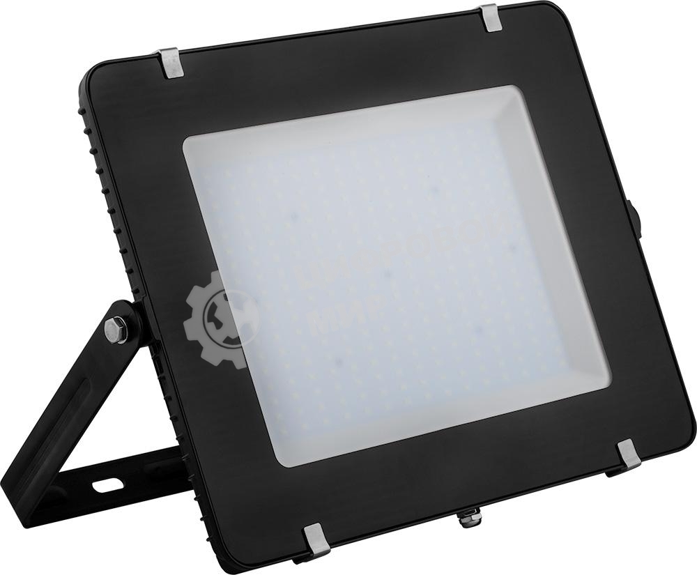Прожектор светодиодный Feron 2835 SMD 200W 6400K IP65, черный с матовым стеклом, LL-924