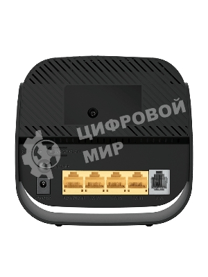 Роутер беспроводной D-Link DSL-2640U/R1A ADSL2+ черный ANNEX А