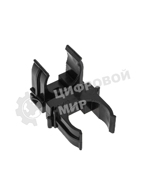 Крепеж-клипса для монтажного пистолета Rexant Ø 25 мм, черная (50 шт/уп)