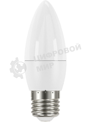 Лампа светодиодная Gauss Elementary 30220 10Вт цок.:E27 свеча 220B 4100K св.свеч.бел.ней. (упак.:10шт)