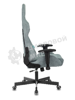 Кресло Бюрократ VIKING KNIGHT LT28 FABRIC серо-голубой, ткань, 120 кг, механизм качания