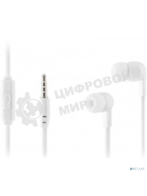 Проводные наушники Harper HV-106 белый, внутриканальные, проводной