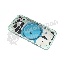 Задняя крышка (корпус) в сборе с рамкой для Apple iPhone 12 Mini зеленый