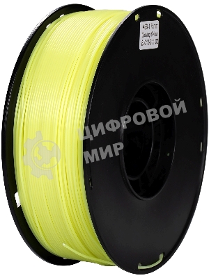 Пластик для принтера 3D Cactus CS-3D-ABS-1KG-L-YELL ABS LUMINOUS d1.75мм 1кг 1цв.