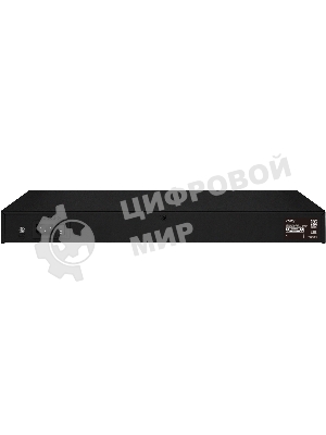 Коммутатор Digma DSP224G-2S-R400 (L2) 24x1Gbит/с 2SFP 24PoE 24PoE+ 2PoE++ 400W неуправляемый