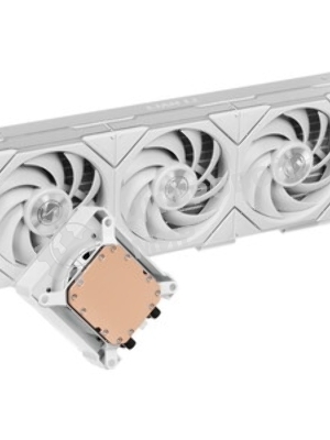 Система водяного охлаждения Lian-Li HydroShift II LCD-S 360CL ARGB Soc-AM5/AM4/1700/1851 белый 4-pin 30dB Al+Cu LCD Ret (G89.GHS2LCDS36CW.R0)