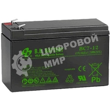 Батарея для ИБП B.B.Battery BC 7.2-12 (12V 7.2Ah)