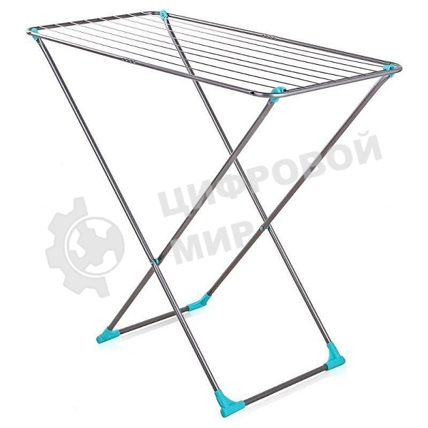 Сушилка для белья НИКА СБ3/С напольная 10 м, серебро