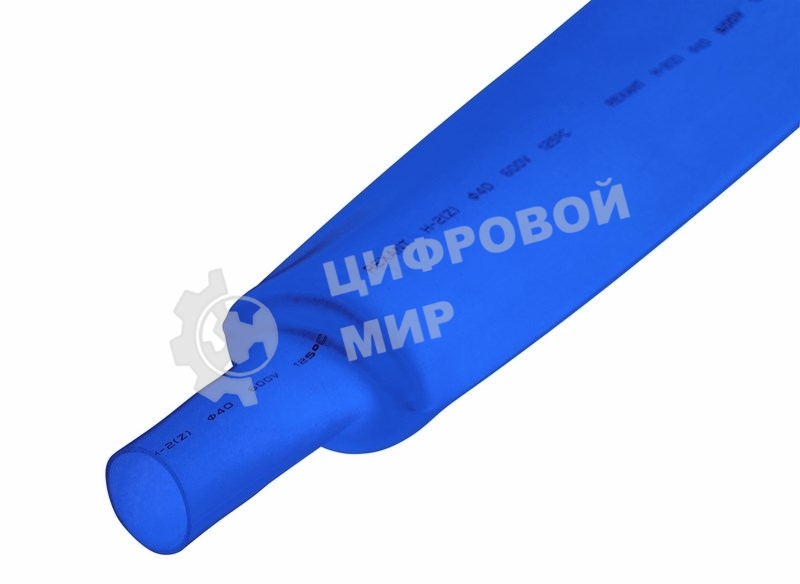 Трубка термоусадочная Rexant 40.0/20.0 1м син.