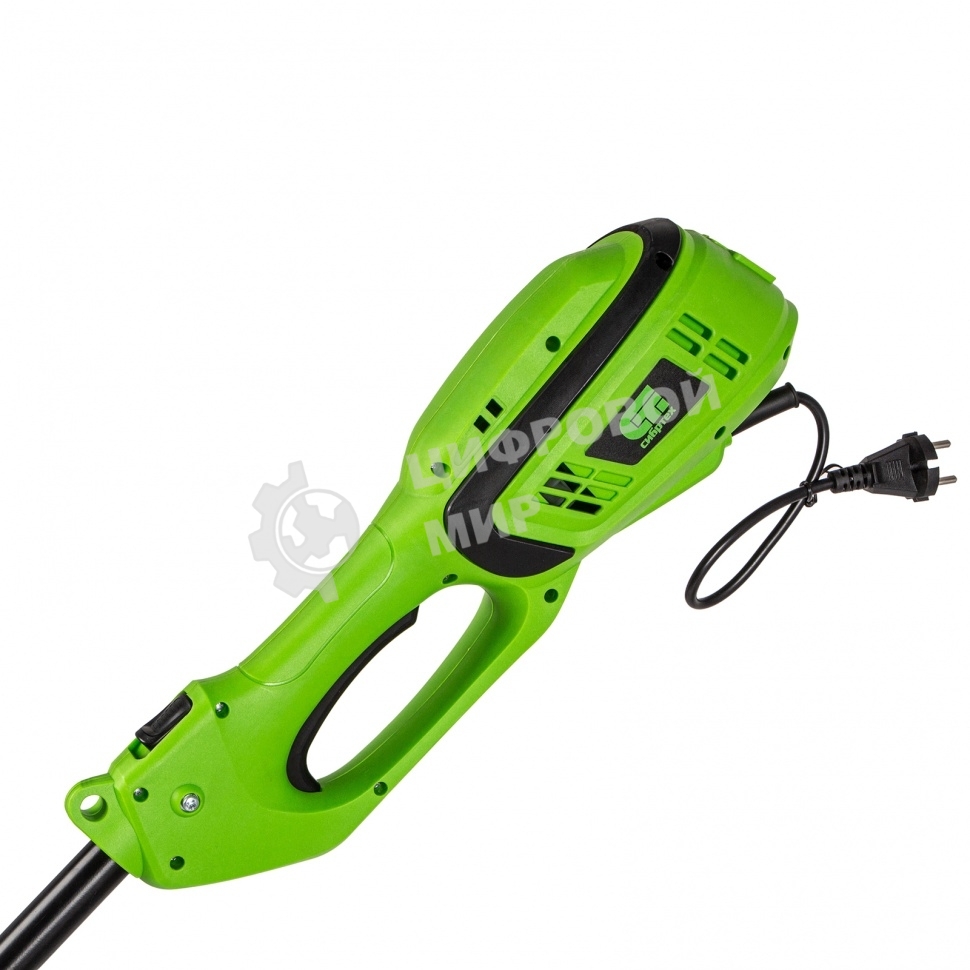 Триммер электрический Сибртех ЭКИ-1100, 1100 Вт, 350 мм, разборная штанга,катушка