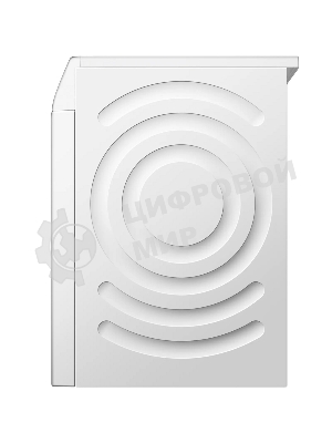 Стирально-сушильная машина Bosch WNC254A0ME белый, загр.фронтальная, макс.: 10,5 кг, 1400 об/мин, класс: D