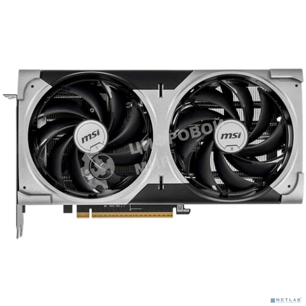Видеокарта MSI RTX 5070 12G VENTUS 2X OC RTX 5070 PCI-E 5.0 GDDR7 2542/28000 HDMIx1 DPx3 HDCP Ret