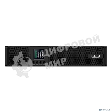 Источник бесперебойного питания CBR PLS-1KRT-8I-LCHERSC Line Interactive Smart 1000/900 RT 8 x C13, LCD, HID-USB, RS232, EPO, SNMP slot