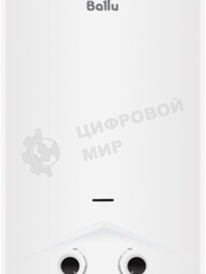 Колонка газовая Ballu GWH 10 Warmix белый, проточный, 10 л/мин, 20 кВт