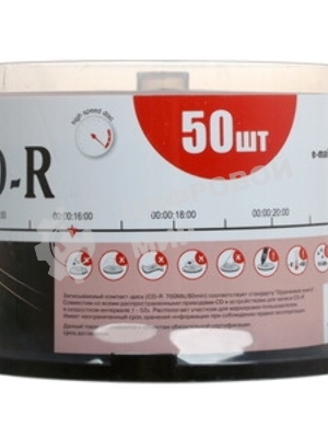 Диск CD-R Mirex 700 Mb, 48х, Standart, Shrink (50), (50/500)