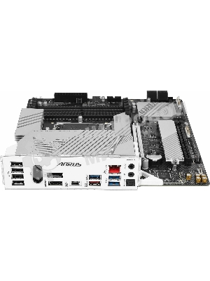 Материнская плата Gigabyte B760M AORUS ELITE WIFI6E GEN5, LGA1700, Intel B760, 4xDDR5, 4xSATA, 2xM.2 PCIe 4.0, 1xPCIe 5.0 x16, 1xPCIe 4.0 x4, 1xHDMI, 1xDisplayPort, 1x 2.5Gb LAN, 1xUSB 3.2 Gen2x2 Type-C, 1xUSB 3.2 Gen2 Type-A, 3xUSB 3.2 Gen1, 4xUSB 2.0, 2x3.5 мм, 7.1, microATX