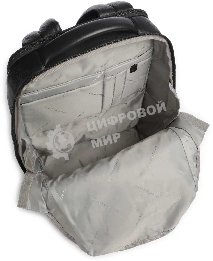 Рюкзак мужской Piquadro Russel CA6766W137/N черный кожа
