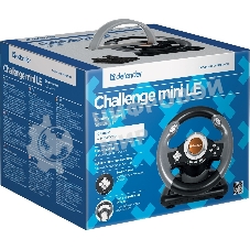 Игровой руль Defender CHALLENGE MINI Руль+ педали, 10кн., 200мм.,USB