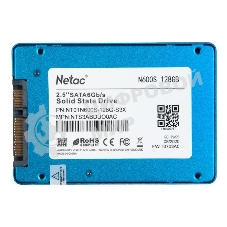 Накопитель SSD Netac N600S, 128Gb, SATA III, 2.5