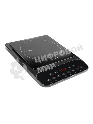 Плита настольная электрическая Centek CT-1517 черный, 2 кВт, индукция, конфорки - 1, стеклокерамика, сенсор