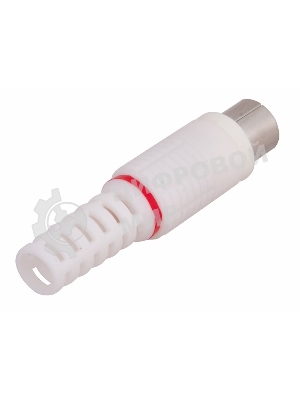 Разъем штекер TV PROconnect без пайки белый