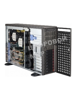 Серверная Платформа SuperMicro 7049GP-TRT - 4U/Tower GPU Server - 8x SATA - Dual 10-Gigabit Ethernet - 2200W Redundant