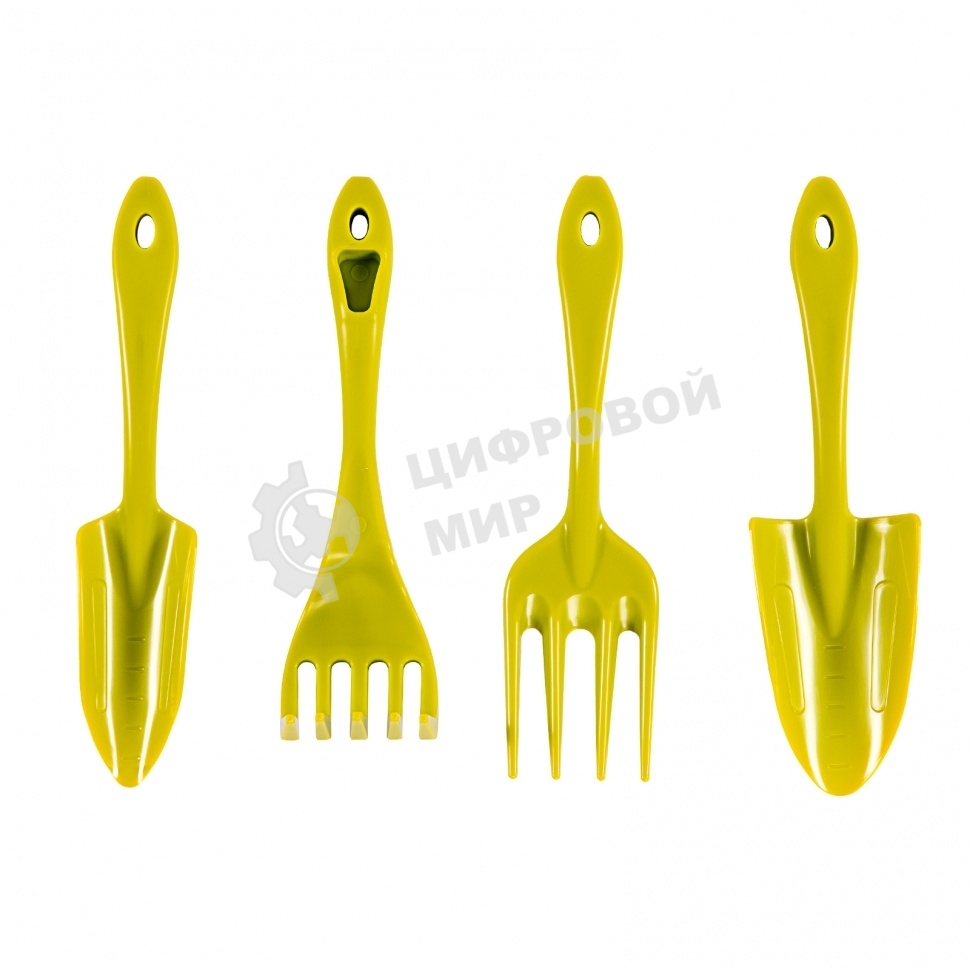 Набор садового инструмента Palisad полипропиленовый, 4 предмета,