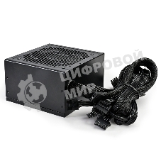 Блок питания PCCOOLER, 750W 80 PLUS  (ATX, ATX 2.4, Non-modular, 1x24(20+4)pin 550мм, 1xCPU*2 8(4+4)pin 610+150мм, 3xPCIe 8(6+2)pin 510мм, 2xSATA*3+MOLEX4pin*1 450+150+150+150мм, Active, 120x120мм, 140x150x86мм, APFC, OVP, SCP, OPP (140-160%, 2ms delay))