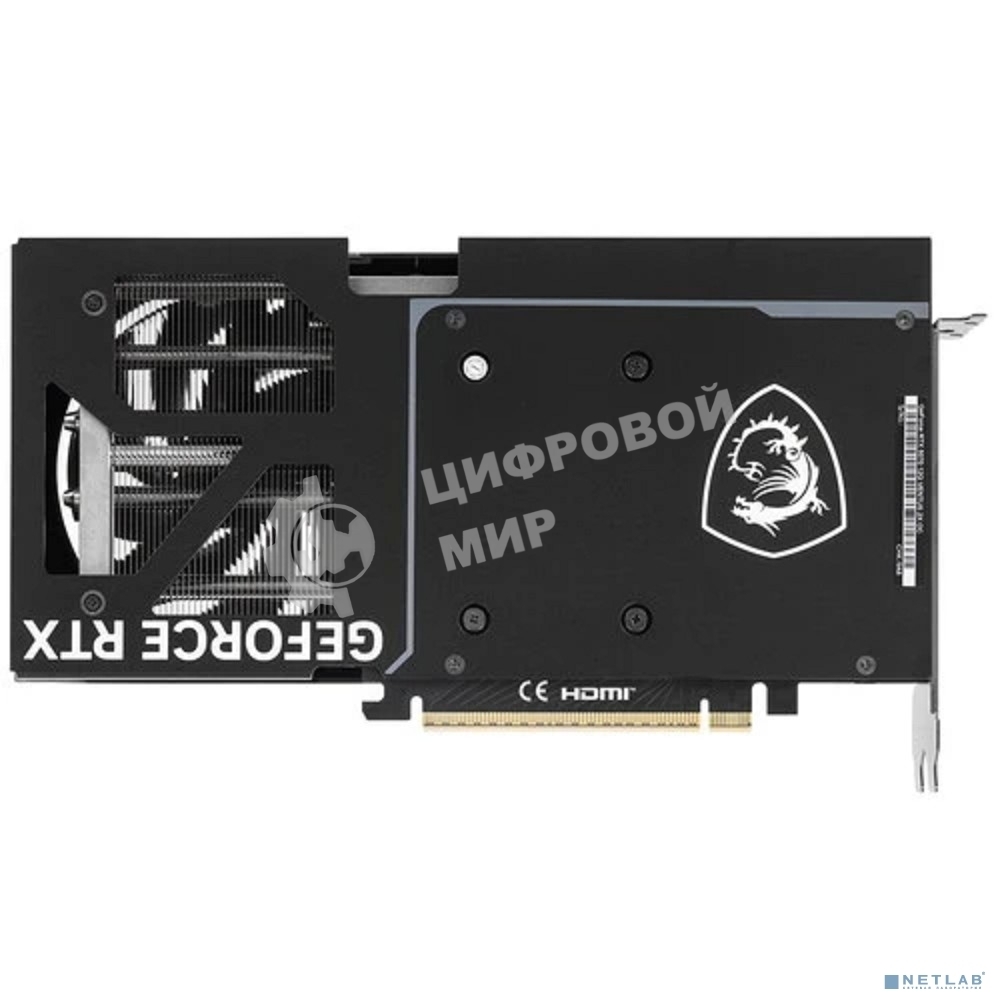 Видеокарта MSI RTX 5070 12G VENTUS 2X OC RTX 5070 PCI-E 5.0 GDDR7 2542/28000 HDMIx1 DPx3 HDCP Ret