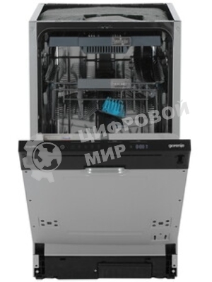 Встраиваемая посудомоечная машина Gorenje GV572D10, черный, 44.8 см, 11 компл., 44 дБ, класс A+++