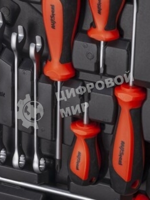 Набор инструмента AVSTEEL AV-011072 72 предм. профессион.