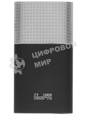 Внешний SSD Netac Z9, 128 Gb, USB 3.2 Gen 2 Type-C, R/W 550/480, черный