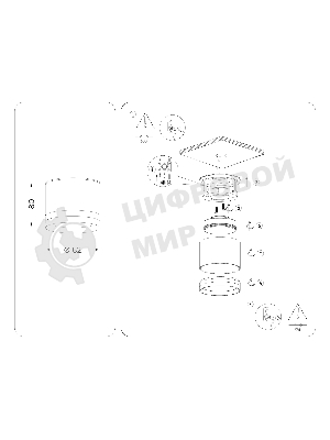 Светильник Ambrella light TN6572 BK черный IP44 GX53 max 15W D82*65