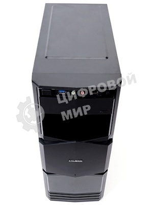 Компьютерный корпус Zalman ZM-T3 черный без БП mATX 1x80мм 3x120мм 1xUSB2.0 1xUSB3.0 audio bott PSU