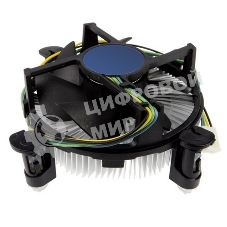 Кулер для процессора ACD серебристый, 90 мм, алюминий, 2300 об/мин, 23.5 дБ, 3 pin, 65 Вт, 44 мм