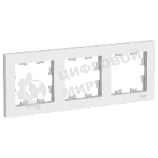 Рамка 3-м AtlasDesign универс. бел. SchE ATN000103